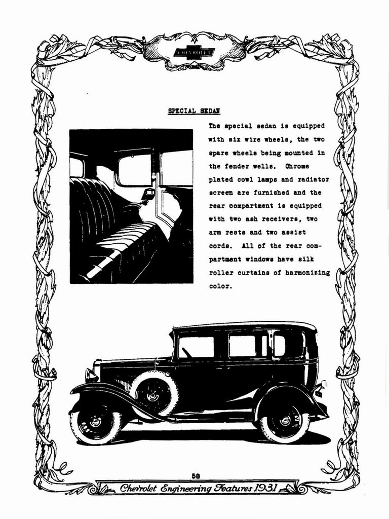 1931 Chevrolet Engineering Features Page 80